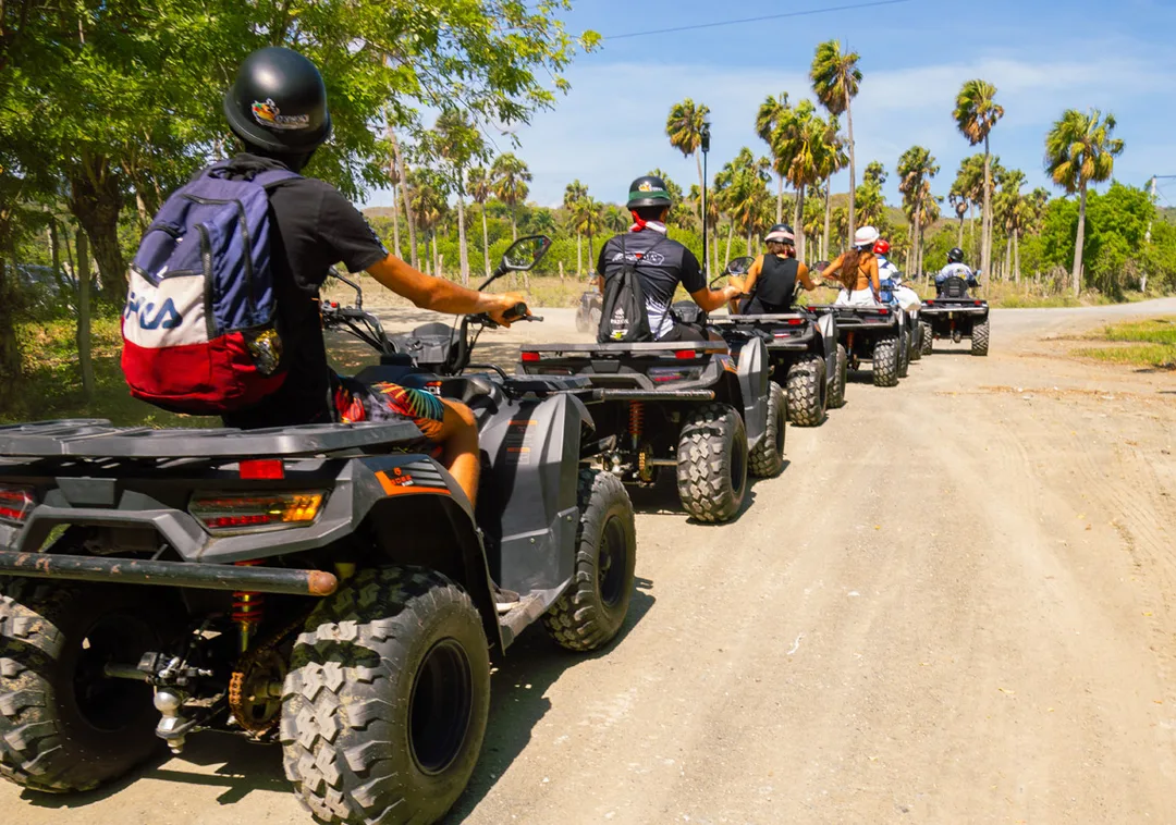 ​ATV Quads let's ride shore excursion with Iguana Mama