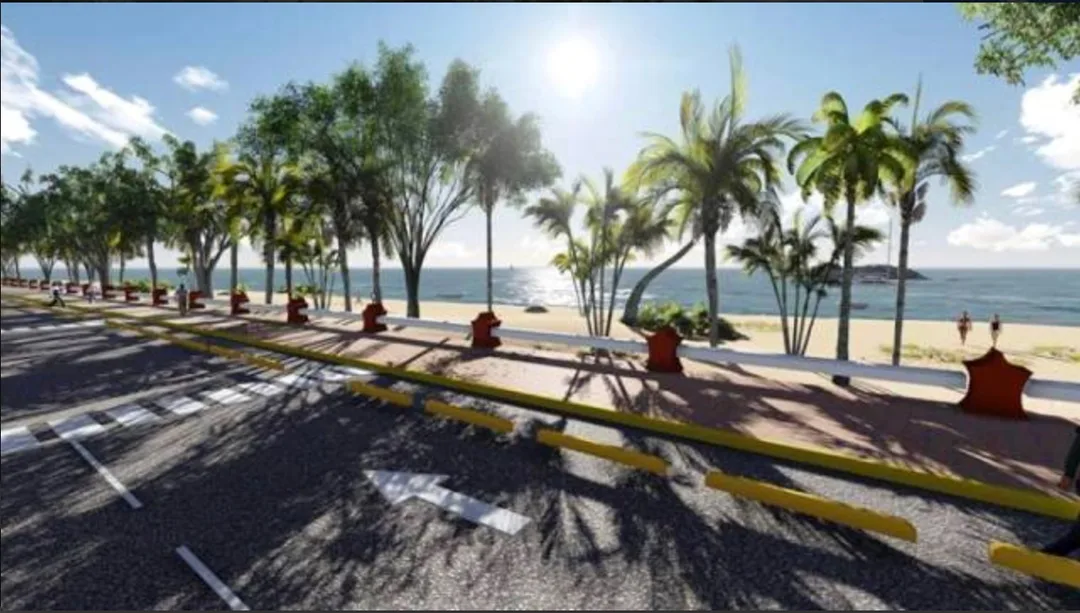 Ocean Boardwalk Malecon Launch Fortaleza San Felipe